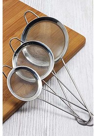 Resim Sengenegel Paslanmaz Çelik 3 Boy Çay Süzgeçi 