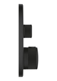 Resim Grohe Grohtherm Smartcontrol Çift Valfli Akış Kontrollü Ankastre Termostatik Duş Bataryası - 29507KF0 Siyah 