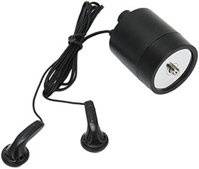 Resim Focket Ses Amplifikatörü, 200mAh Geliştirilmiş Mikrofon Sesli Kulak Dinleme Cihazı Boru Su Kaçağı için Amplifikatör, Casus Kulak Amplifikatörü Ses Dinleme Amplifikatörü Duvardan Dinleme 