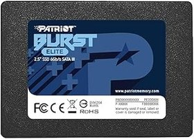 Resim Patriot Memory Burst Elite SATA 3 240 GB SSD 2,5 inç (6,35 cm) 