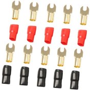 Resim Suntek 5 Çift 4 Awg Araba Ses Güç Topraklama Kablosu 