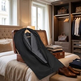 Resim Orret Home 63x100 cm Astar Elbise Kılıfı – Fermuarlı, Toz ve Kir Geçirmez, Hava Alabilen, Takım Elbise Koruma Kılıfı, Yıkanabilir ve Uzun Ömürlü Elbise Saklama Çantası 