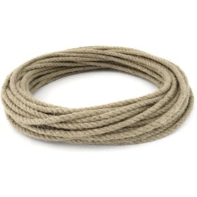 Resim izmir Bitpazarı 3 Mm 80 Metre Jüt Halat Ip Dekoratif Hasır Ip Kendir 