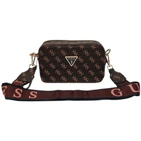 Resim Valens Çanta Valens Deri Kutu Clutch Model El Çantası Kahverengi 