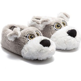 Resim Twigy Lulu Kadın, Garson Boy Hayvanlı Panduf Gri 36/41 EE0539 Gri 