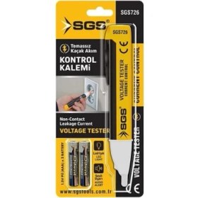 Resim SÜS Mey Ithalat® Sgs 726 Temassız Kontrol Kalemi 90-1000 Volt 