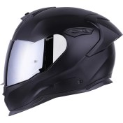 Resim SX.100R Fullblack Mat Siyah Kask 