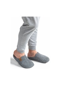 Resim Twigy Mati Erkek Ev Terliği Füme 41/45 AA0442 Füme 