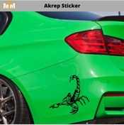 Resim Akrep Sticker 15 Cm 