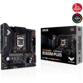 Resim ASUS Tuf Gamıng B560m-plus Dp Hdmı Usb3,2 Lga1200 10 Ve 11.nesil 