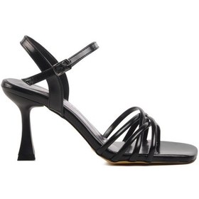 Resim Ayakmod 655358 Z Siyah Kadın Topuklu Abiye Ayakkabı Siyah 