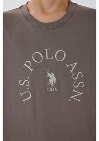 Resim U.S. Polo Assn. U.s. Polo Assn Erkek Çocuk 2 Li Bermuda T-şhirt Takım Koyu Vizon-2313 Vizon 