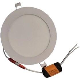 Resim Horoz Slim 12w Yuvarlak Led Panel Spot S. A. 6400k Beyaz Ip20 Çok Renkli 