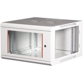 Resim Lande - 6u 19" Duvar Tipi Rack Kabinet Genişlik: 600 Mm Derinlik: 600 Mm Açık Gri Demonte 