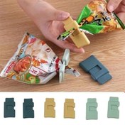 Resim MuazShop® 6lı Hava Sızdırmaz Poşet Torba Ambalaj Ve Paket Kıstırmalı Kapatma Klipsi 