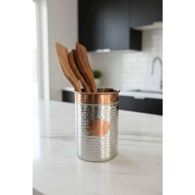 Resim Rossev Bakır Detaylı Paslanmaz Çelik Kaşıklık 