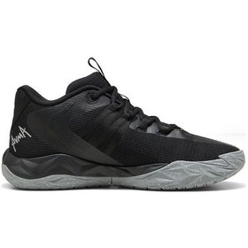 Resim Puma Dagger 2 Erkek Siyah Basketbol Ayakkabısı 