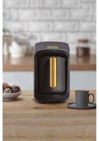 Resim Homend Pottoman 1862H 5 Fincan Kapasiteli Bol Köpüklü Türk Kahve Makinesi 