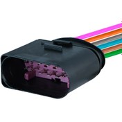 Resim TE Connectivity Dişi Soketi 14 Pin Kablolu 