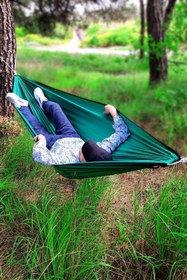 Resim Bundera Salıncak Hamak Kamp Hamağı Piknik Hamağı Bahçe Balkon Kamp Outdoor Av Avcı Dağcı Spor Hamak 