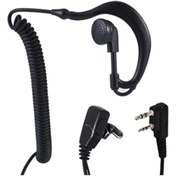 Resim MBL Spiral Kablolu Telsiz Kulaklığı Mars Sfe Wln Baofeng Uyumlu 