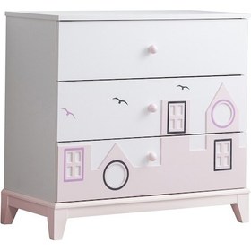 Resim Şifonyer, City Montessori Çocuk Odası, City Şifonyer - Pembe (539773190) 