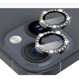 Resim mooncase Iphone 14 / 14 Plus Uyumlu Taşlı Kamera Lensi Koruyucu 