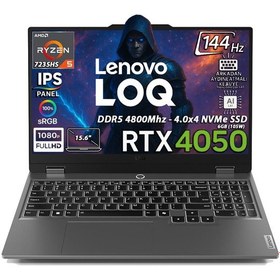 Resim Lenovo LOQ 15ARP9 83JC00H4TR R5-7235HS 16 GB 512 GB SSD 6 GB RTX4050 15.6" Free Dos Dizüstü Bilgisayar 