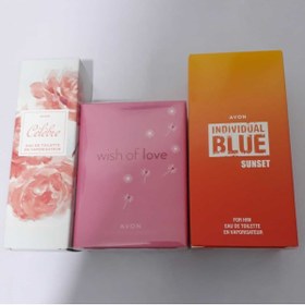 Resim Avon Celebre + Wish Of Love + Indıvıdual Blue Sunset 
