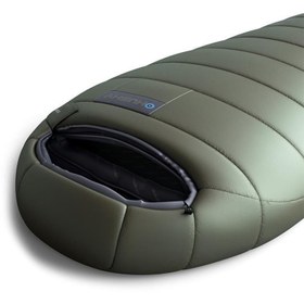 Resim Husky Ruby Dark Green Uyku Tulumu -14°C 