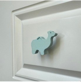 Resim Pomerol Mavi Deve Dolap Kulpu - Çocuk Odası, Mutfak Ve Banyo İçin Eğlenceli Ve Dayanıklı Mobilya Kulp,kulpd 