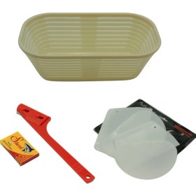 Resim Ekmek Yapım Seti Oval 22 cm 