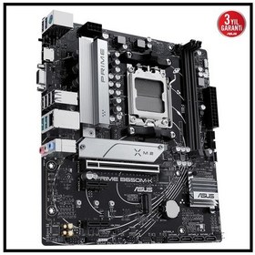 Resim Asus Prıme B650m-k, 2xddr5, 2x M.2, D-sub, Hdmı, Am5 Soket Anakart 