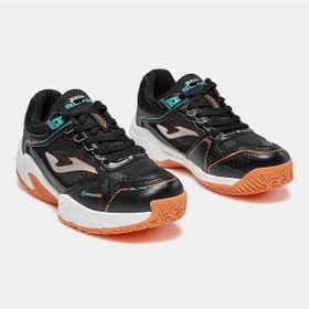 Resim Joma Jslams2601om Slam Jr Tenis Ve Padel Ayakkabısı Çocuk - Siyah/turuncu 