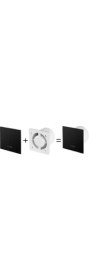 Resim Bosch Banyo Aspiratörü / Fanı 1700 Serisi Parlak Siyah 100 mm çap 