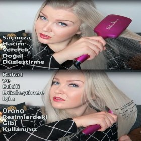 Resim Shibowavy Geniş Yüzeyli Süper Tarak Düzleştirici 