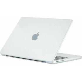 Resim Arabulalaca Macbook Pro 13 2020 A2251 A2289 Kılıf Koruma Karbon Desenli Hardcase Kapak 