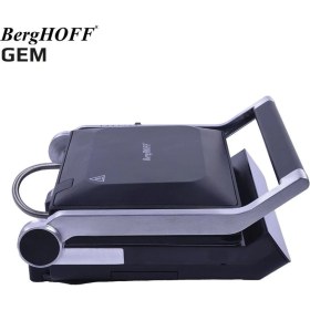 Resim Allians Titan Siyah Çelik Contact Izgara ve Tost Makinesi, Pratik ve Dayanıklı 