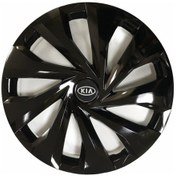 Resim Kia Rio Uyumlu 15 Inç 4 Adet Piano Black Siyah Jant Kapağı Takımı 