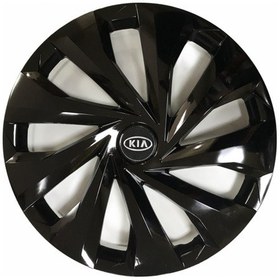 Resim Kia Rio Uyumlu 15 Inç 4 Adet Piano Black Siyah Jant Kapağı Takımı 