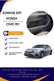 Resim EnUygunFiltre Honda Civic Sedan Fe1 Konfor Seti 