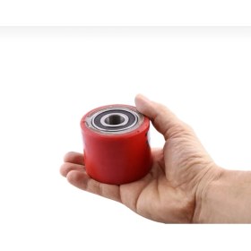 Resim Zet 80X70X20 Döküm Üstü Poliüretan Rulmanlı Transpalet Tekeri 