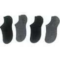 Resim Ozzy Socks 4 Çift Dikişsiz Kadın Bambu Görünmez (Sneaker) Spor Ayakkabı Çorabı 