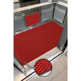 Resim Paspas Yap Asansör Paspası Toz Nem Alıcı Paspas Asansör Halısı 