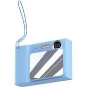 Resim Yeni Hd Dijital Fotoğraf Makinesi Moda Retro Ccd Öğrenci Kart Makinesi Mini Kamera Kaynak Fabrika Y200 Mavi Hafıza Kartı Hariç 