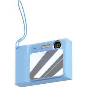 Resim Yeni Hd Dijital Fotoğraf Makinesi Moda Retro Ccd Öğrenci Kart Makinesi Mini Kamera Kaynak Fabrika Y200 Mavi Hafıza Kartı Hariç 
