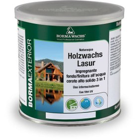 Resim Naturaqua Holzwachs Lasur 3in1 - Su ve Wax Bazlı Yarı Örtücü Ahşap Boyası - 2.5 Lt / Cherry / Kiraz 