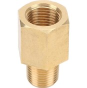 Resim Dianziye Bakır Motor Yağ Basıncı Adaptörü - 1/8 Npt'den 1/8 Bspt'ye Dönüştürücü, Cnc İşlenmiş, Evrensel Uyumlu Sensor Bağlantı Parçası 