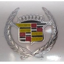 Resim Süslen Cadillac Döküm Arma Küçük 