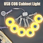 Resim Acosh Neon USB ile Çalışan COB LED Şerit Işıkları - Ayarlanabilir Dokunmatik Sensör, Sıcak Beyaz (2700K), USB-C Uyumlu, Mutfak, Dolap, Gardırop, Yatak Odası, Ayakkabı Rafı için - Enerji Tasarruflu LED Aydınlatma, Kablolama Gerektirmez, Kolay Kurulum, Gardırop Aydınlatması, Minimalist Tasarım, Esnek Aydınlatma 